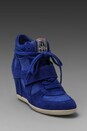view 1 of 5 Bowie Wedge Sneaker in Indigo