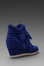 view 4 of 5 Bowie Wedge Sneaker in Indigo