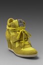 view 1 of 5 Bowie Wedge Sneaker in Lemon