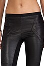 view 4 of 6 Leather Leggings in Black