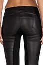 view 6 of 6 Leather Leggings in Black