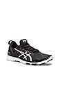 view 2 of 6 Gel Fit Sana 2 Sneaker in Black, White & Silver