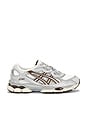 view 1 of 6 Gel-NYC Sneaker in Cream & Cement Grey