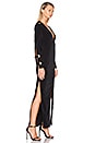 view 2 of 3 ROBE MAXI GOLD STANDARD in Black