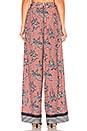 view 3 of 4 Return Of Infinity Flare Pant in Poppy & Black