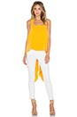 view 2 of 4 Channel Orange Tank in Saffron