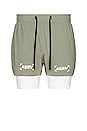 view 1 of 4 Tetra-lite 5 Liner Short in Sage/white