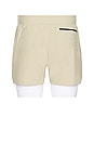 view 2 of 4 Tetra-lite 5 Liner Short in Sand Smoke/white