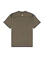 view 2 of 5 Nano Mesh Oversized Tee in Deep Taupe