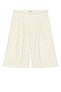 view 5 of 5 SHORT PEARL in Cream
