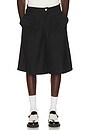 view 1 of 5 SHORT LONG GLOVE in Black