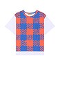 view 5 of 4 Shepards Check T-Shirt in Red