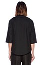 view 3 of 3 No Collar Shirt in Black