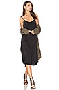 view 1 of 3 Silk Slip Dress in Black
