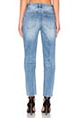 view 4 of 3 High Waist Jean in Stone Wash Denim