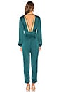 view 3 of 4 Dusk To Dawn Jumpsuit in Teal