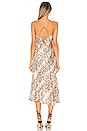 view 3 of 3 VESTIDO in Taupe Python