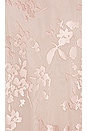 view 4 of 4 ROBE MI-LONGUE GAIA in Blush Floral Jacquard