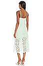 view 3 of 3 ROBE MI-LONGUE LACE A LINE in Mint