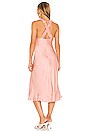 view 3 of 3 Cross Back Ruffle Strap Dress in Blush