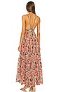 view 3 of 4 Eartha Dress in Taupe Pink Floral