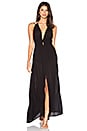 view 1 of 3 MAXIVESTIDO BELEN in Black