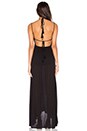 view 3 of 3 MAXIVESTIDO BELEN in Black