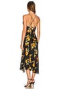 view 3 of 3 Gaia Dress in Black & Gold Floral
