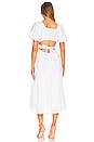 view 3 of 3 Angeles Dress in White