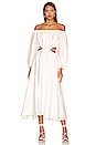 view 1 of 3 Cassian Dress in White