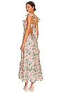 view 1 of 4 Lysette Midi Dress in Orchid Green Floral