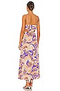 view 3 of 3 Sanger Dress in Purple Peach Swirl