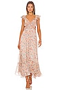 view 1 of 4 Primrose Dress in Peach Multi Floral