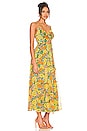 view 2 of 3 VESTIDO BRANDY in Yellow Multi Floral