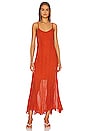 view 1 of 3 Telma Dress in Rust