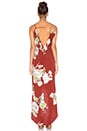 view 4 of 4 VESTIDO LUCIA in Rust Multi Floral