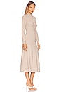 view 3 of 3 Delancy Midi Dress in Oatmeal