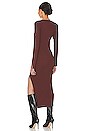 view 4 of 4 Abella Dress in Brown