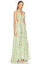 view 2 of 3 Noya Dress in Light Green Floral