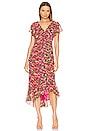 view 1 of 3 Vilma Dress in Red Multi Floral