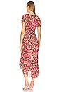 view 3 of 3 Vilma Dress in Red Multi Floral