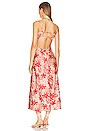 view 3 of 3 JOSIANE ドレス in Red Floral