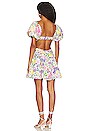 view 3 of 3 Clarita Dress in Pink & Yellow Multi Floral