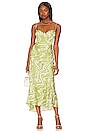 view 1 of 3 VESTIDO MABEL in Celery Floral