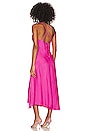 view 3 of 3 Gaia Dress in Bright Fuchsia