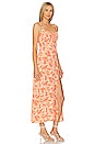 view 2 of 3 Elsie Dress in Orange Floral