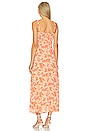 view 3 of 3 Elsie Dress in Orange Floral
