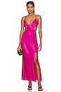 view 1 of 3 Norelle Dress in Fuchsia