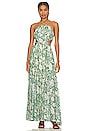 view 1 of 3 Sivana Dress in Green Floral