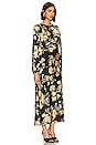view 2 of 3 Suzy Dress in Black & Cream Floral